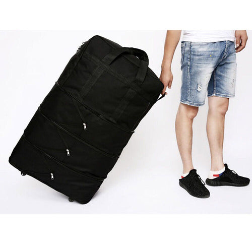 42 Extra Large Lightweight Luggage Trolley Suitcase Travel Bag