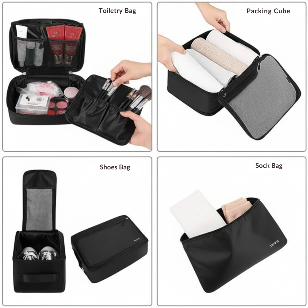 8 Piece Packing Cubes